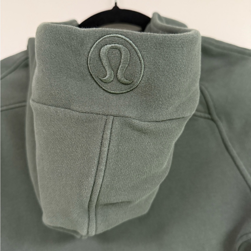 Lululemon Scuba Oversized Full Zip Hoodie Size XS/S Dark Forest - Picture 6 of 6